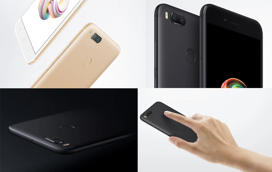 Global Version Xiaomi Mi A1 MiA1 Mobile Phone 5.5" Snapdragon 625 Octa Core 4GB RAM 64GB ROM 12.0MP+12.0MP Camera Android One