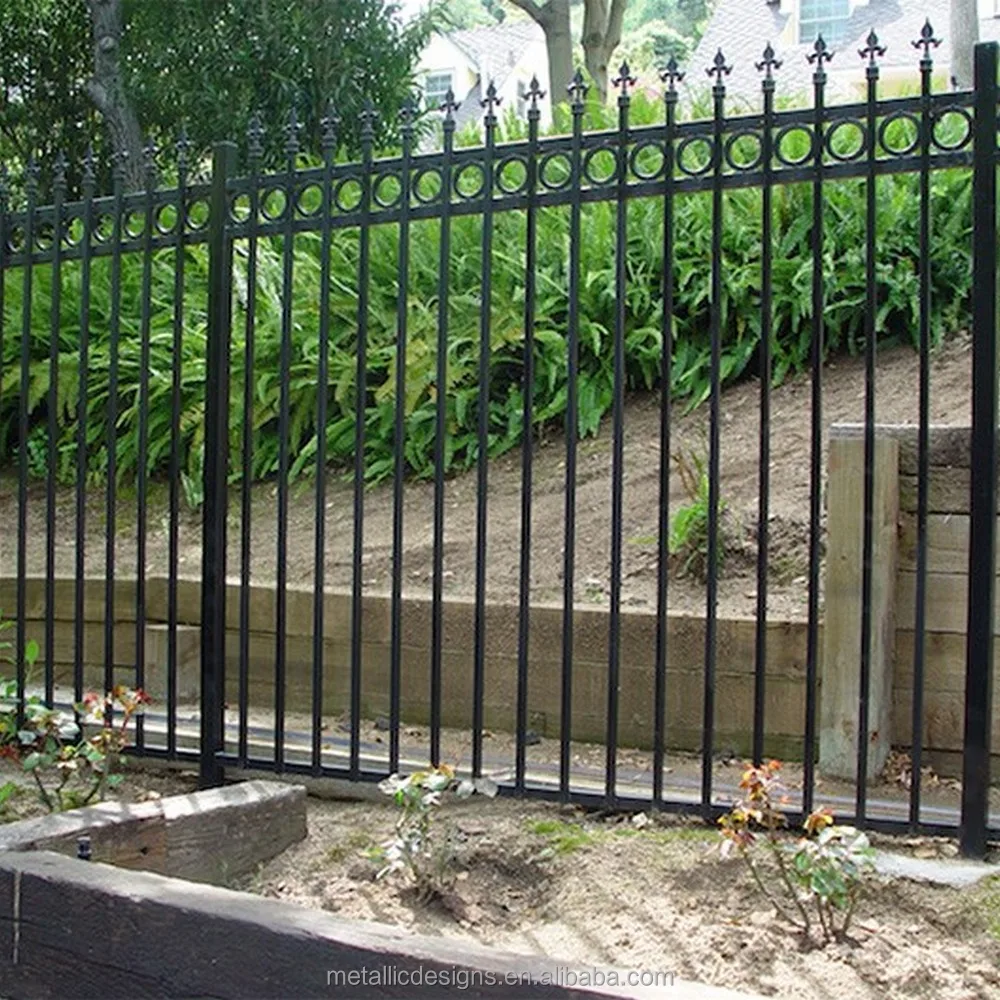 New Product Competitive Price Steel Garden Fence Aluminum