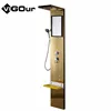 Stainless Steel Bathroom Tower Hydrotherapy Hot Shower Panel