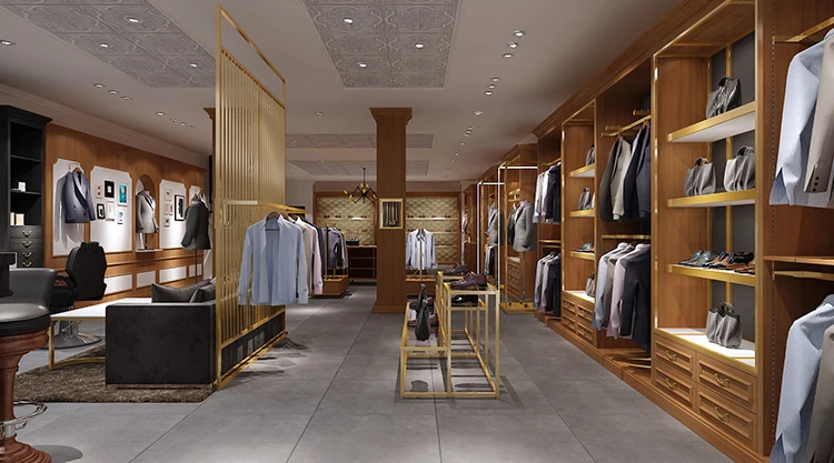 loja masculina de roupas