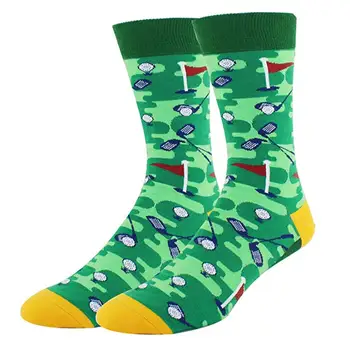 Crazy Funny Golf Socks For Men Animal Casual School Sports Socks - Buy ...