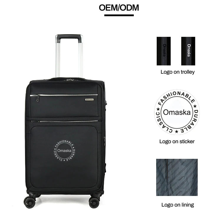 Compass Fabric Trolley Case Luggage 3 Pcs Buy High Quality Trolley