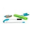 floor mop triangle-shaped head design to get into any corner steam steam mop