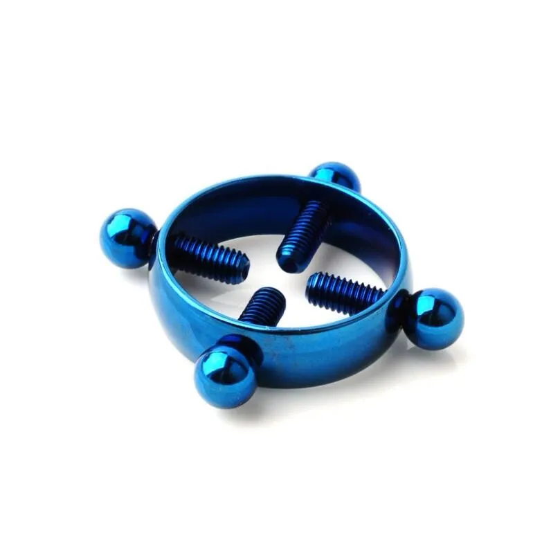 Unique Stainless Steel Nipple Rings Adjustable Shields Screw Body Non