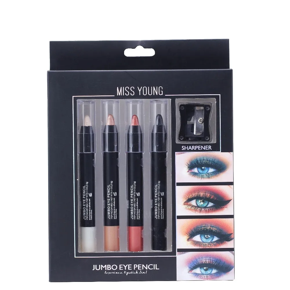 Jumbo Eye Pencil Set Jumbo Eyeshadow Set Crayon Eyeshadow Eye Shadow