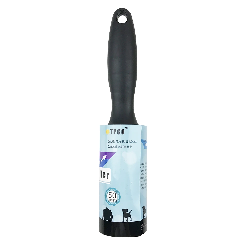 
Hot Sale Amazon supplier Home Cleaning Clothes Cleaning Sticky Lint Roller with handle 