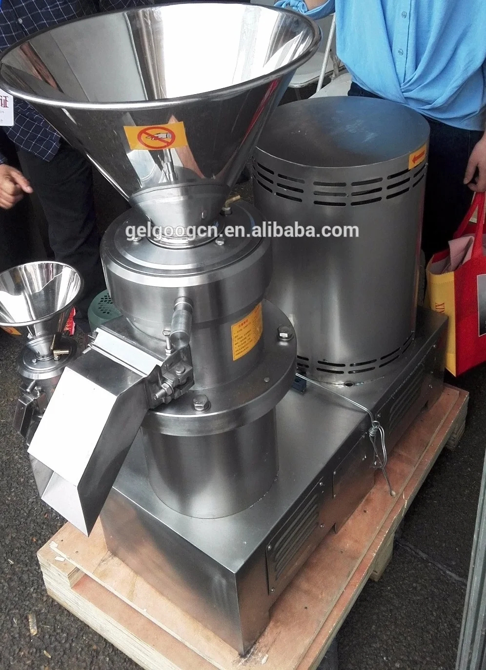 Nut Grinder Peanut Butter Colloid Mill Flax Lotus Seeds And Mung Bean Paste Grinding Almond