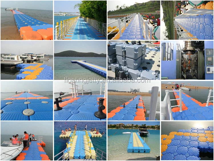 Modular floating pontoon 