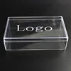 China manufacture cube rectangular clear plastic candy packaging box