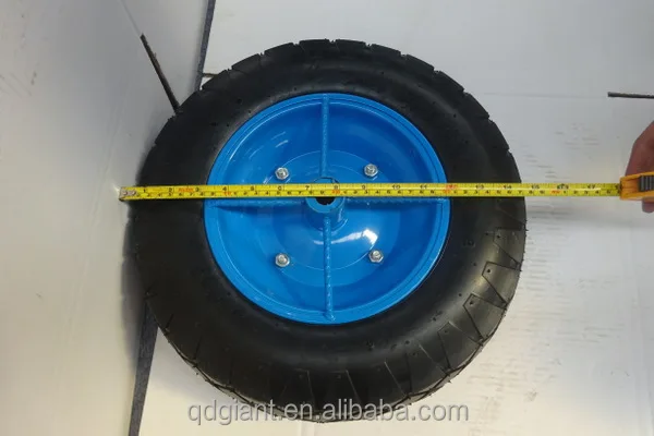 480/400-8 wheelbarrow wheel with steel rim