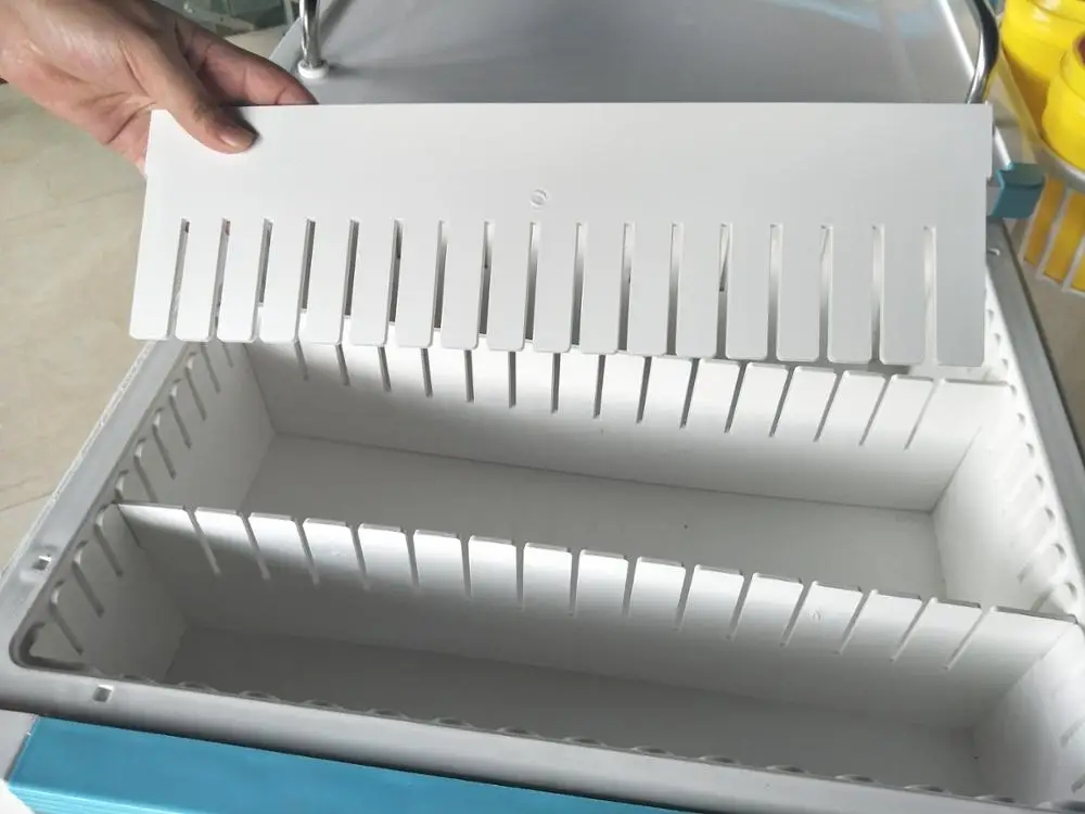 ABS Material Medical Hospital Patients Instrument Cart Treatment Trolley with 1 drawer 3 shelves