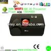 Android wifi projector lcd 3000 lumens USB/card reader input can enjoy movie/photo/music/txt document quickly and easily!