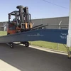 6 ton Hydraulic loading bridge container loading slope dump truck hydraulic unloading lift tail lifts for trucks