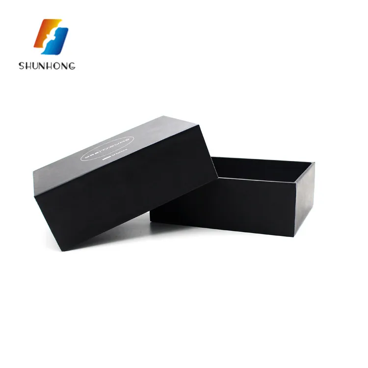 Luxury Matte Black Cardboard Packaging Box With Lid Buy Packaging Box