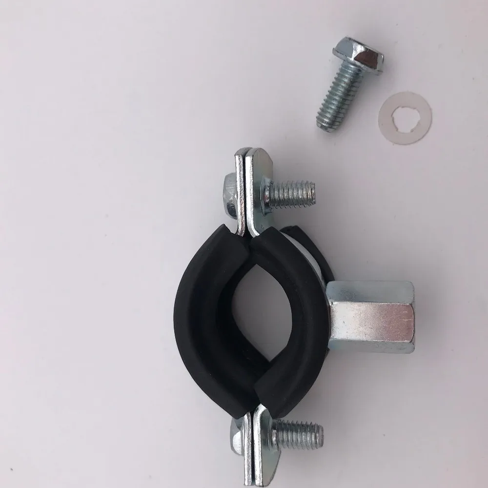 Single Pipe Clamps Quick Pipe Clamp High Temp Epdm Rubber Pipe Clamp