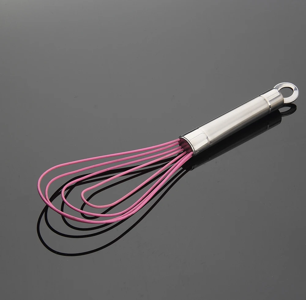 Hot Selling 2017 Amazon Stainless Steel Silicone Small Whisk