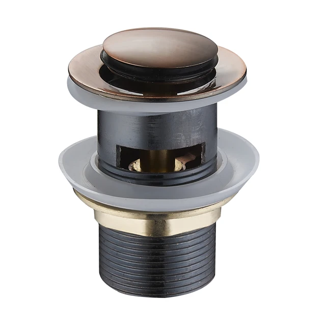 Chrome Plated Brass Full Cap Popup Drain Basin Waste Buy Full Cap