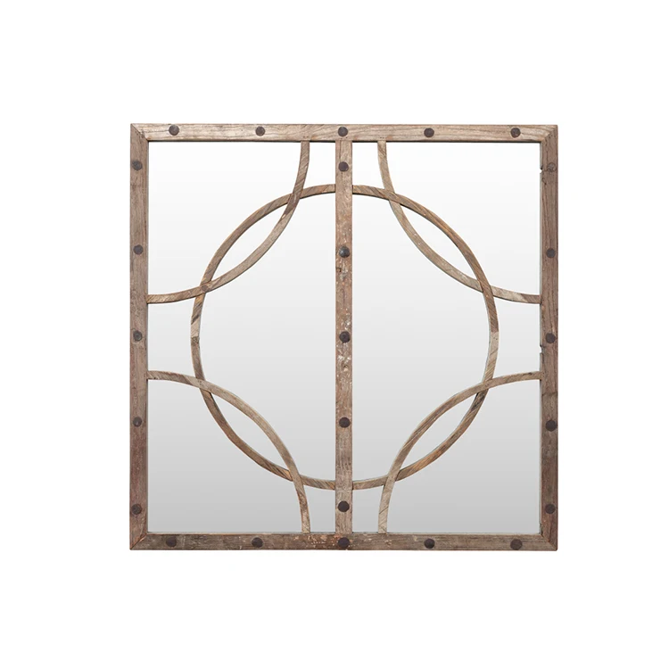 Industrial Style Reproduction French Style Furniture Solid Recycled Elm Vintage Style Square Bathroom Mirror Buy Vintage Mirror Vintage Style Bathroom Mirror European Style Mirror Product On Alibaba Com