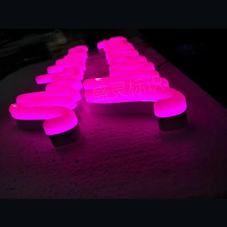 New Product Led Illuminated Letters Signage Led Changeable Letter Signs