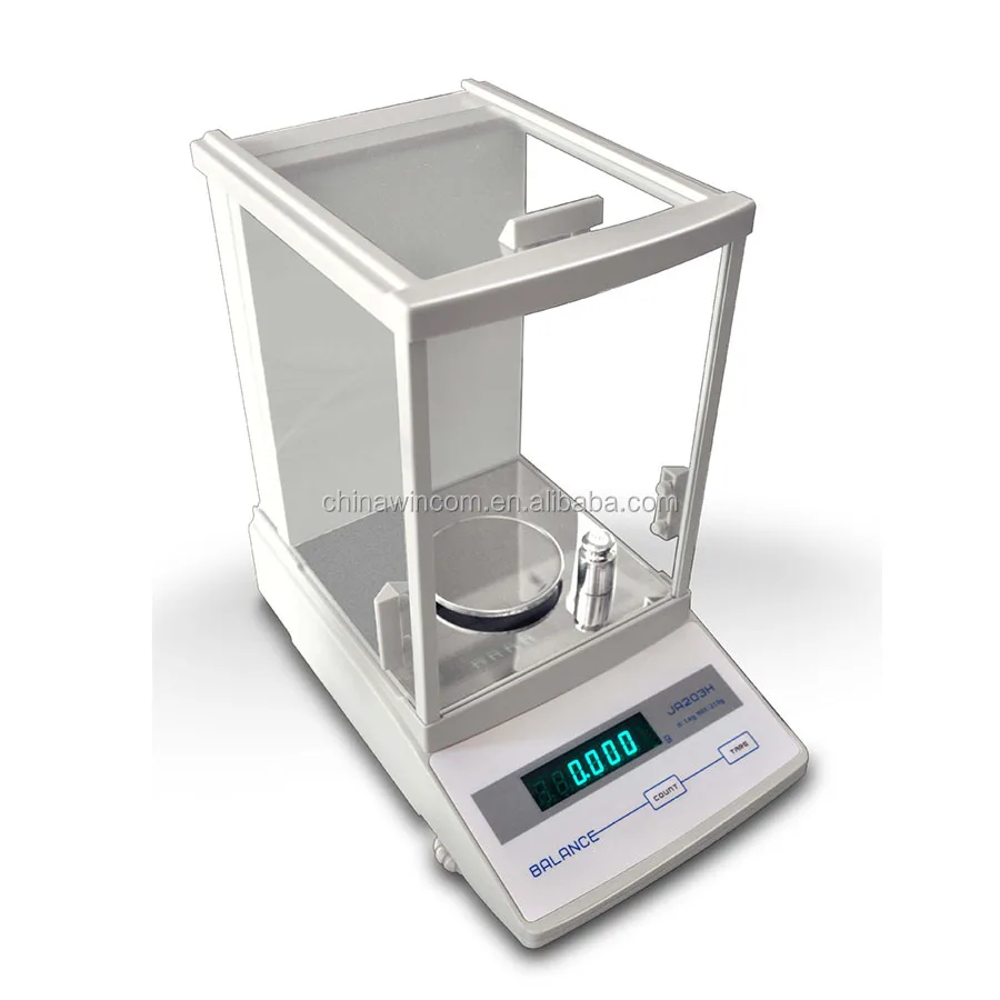 Medical 110g/0.001g high accuracy electronic analytical balance with load cell Sensor JA103H,JA203H