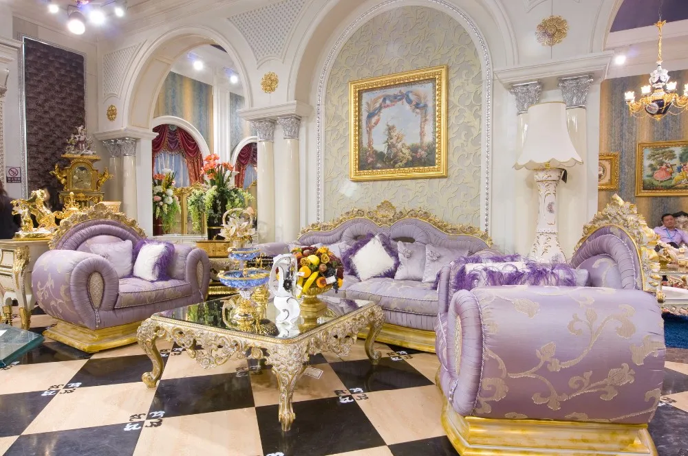 Al01gold Plated Italian Classic Furniture Made In China Luxury Royal