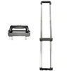 JX8128 telescopic pull PP PC ABS plastic golf suitcase luggage parts bag travel aluminium trolley case handle