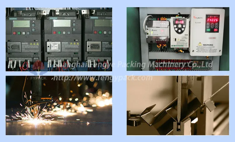 carton box top pressure pallet stretch film wrapping machine