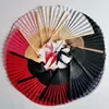 High Quality Bamboo Lace Fan Wedding Black Lady Dance Fan