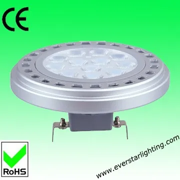 Aluminum 10W AC/DC12V 800LM G53 Base 38 Degree ES111 GU10 LED