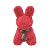 Valentine's Day present PE Romantic Sweet Rose Rabbit LED Valentine Gifts Christmas gifts and A cuddable body