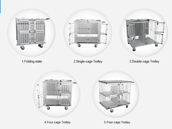Dog Show Aluminum Portable Trolley