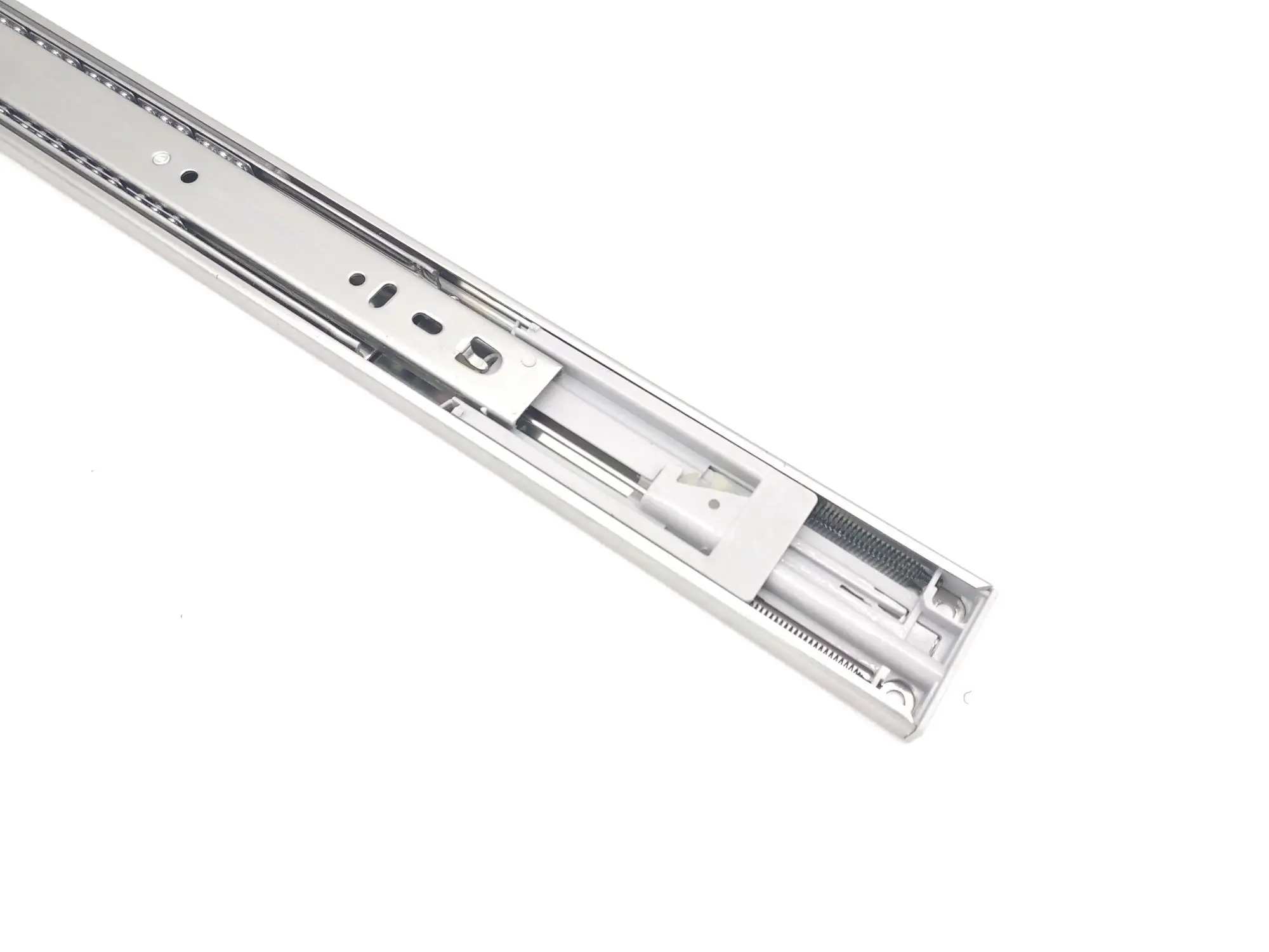 45mm buffer metal auto close ball bearing drawer slides rail