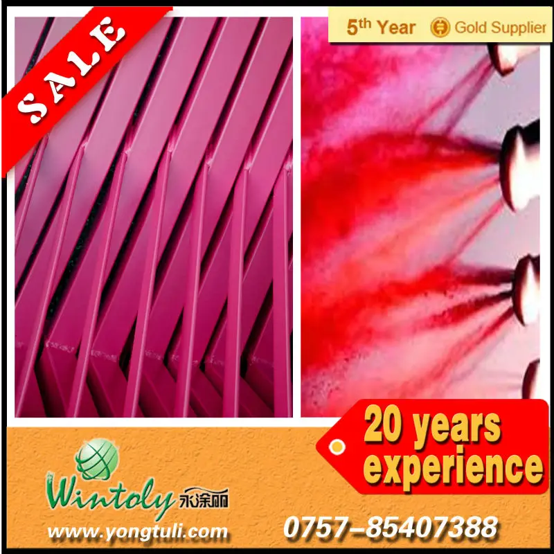 RAL Epoxy powder coating with high anticorrosion 