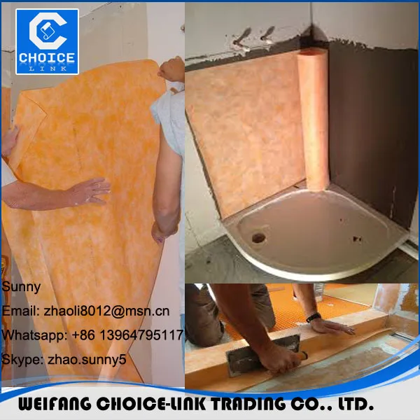 300gsm Pppe Shower Waterproof Membrane Buy Shower Waterproof Membrane