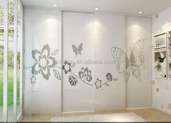 Decorative Shutter Wardrobe Door Designs For India Market Buy