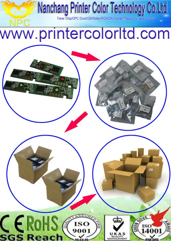 thumbnail image 2 of TTonerKing 160g HY 5K Refill Toner Kit + Reset Chip For Dell 1815 1815n 1815DN 2 of 4