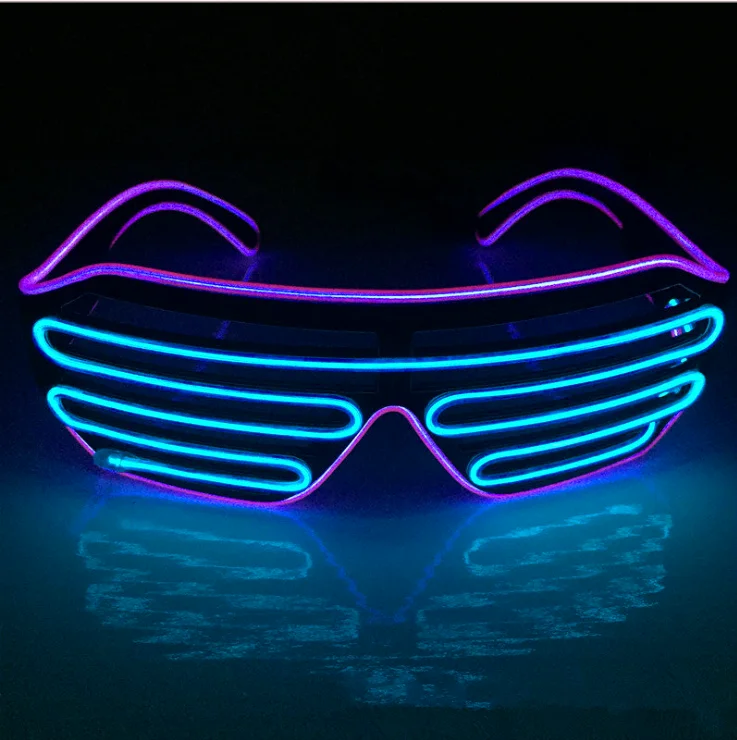 glasses with led lights on them