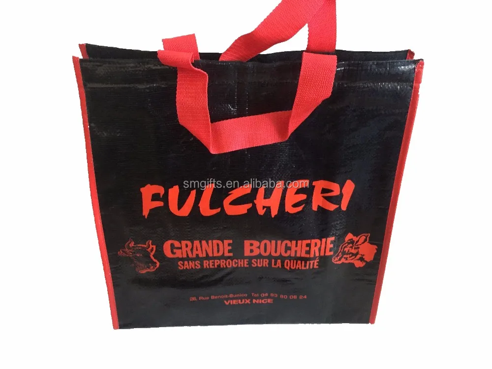 custom logo printed promotional Thermal Food Carry Bag wholesale