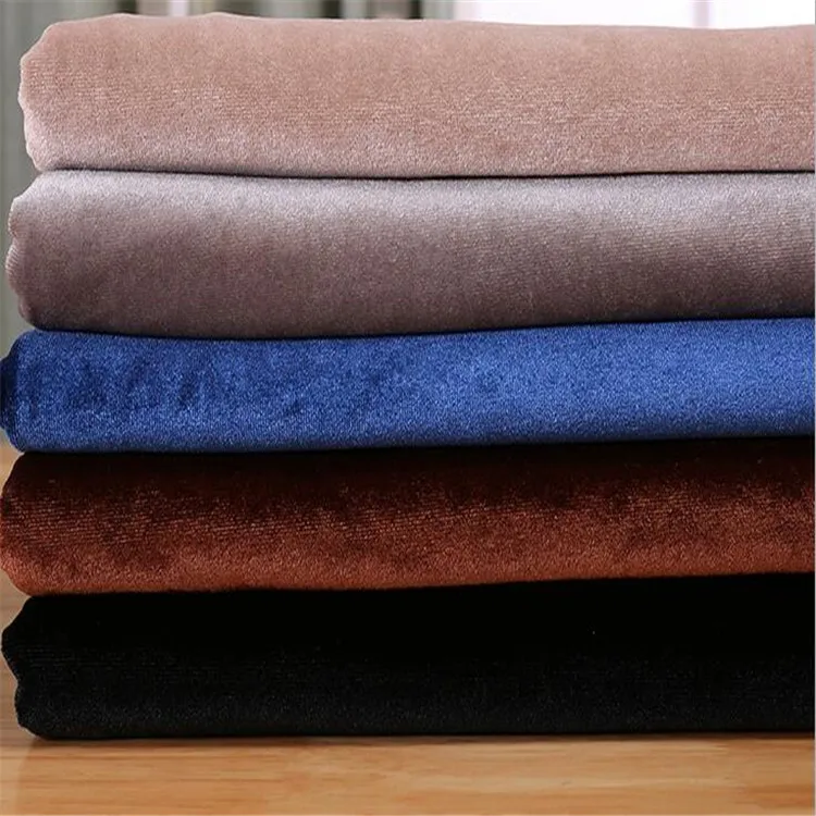 Korea Fleece Velvet Spandex Velvet For Clothes Blanket Sofa - Buy Korea ...