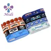 100% polyester sports series 15mm foldover elastic band for hair tie