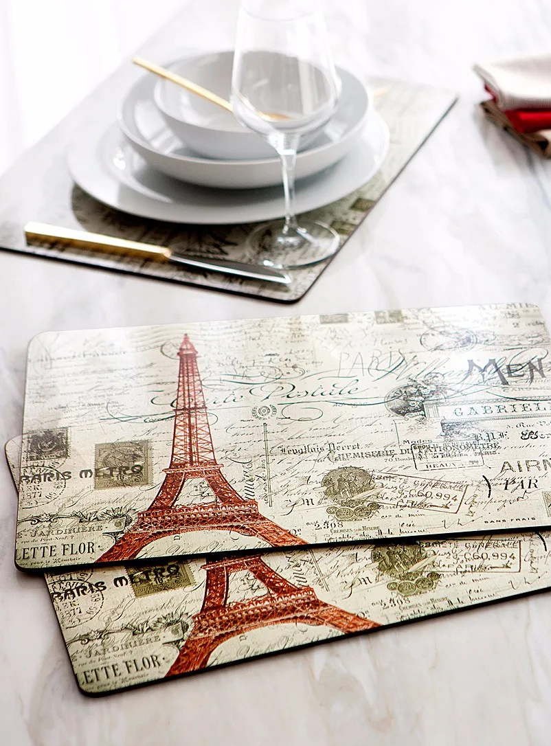 Hot Sale Water Wash Custom Full Color Printed Heat Resistant Cork