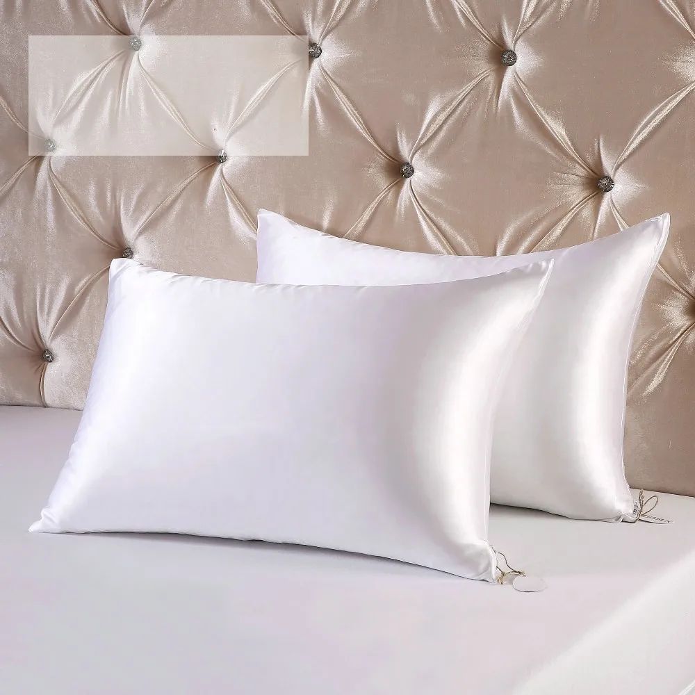 Wholesale 19 Momme Silk Pillow Case With Oeko-tex,100% Mulberry Silk