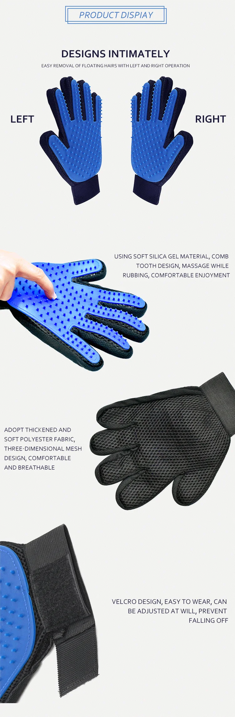Hair Removal Pet Massage Glove,Pet Grooming Glove Brush Buy Pet Brush