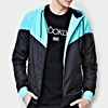 2019 new men's hooded windbreaker jacket custom color matching windbreaker jacket