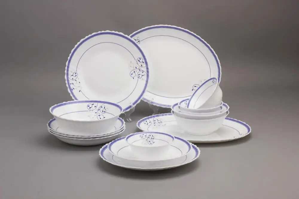 Anhui Deli 10pcs Opal Glassware Glass Dinner Set Buy Anhui Deli