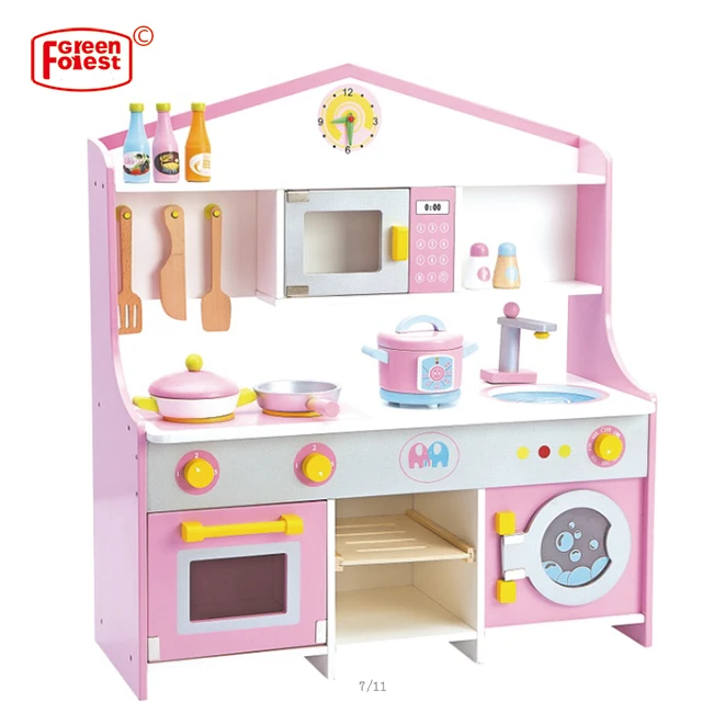 Kids Toys 2018 Japanese Style Kitchen Type B Pretend Toy Wooden Play ...