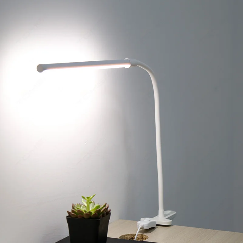 Guangzhou Factory Supply Gooseneck Led Bedside Lamp with Clamp Reading Desk Led Clip Lamp with Low Price  MA02