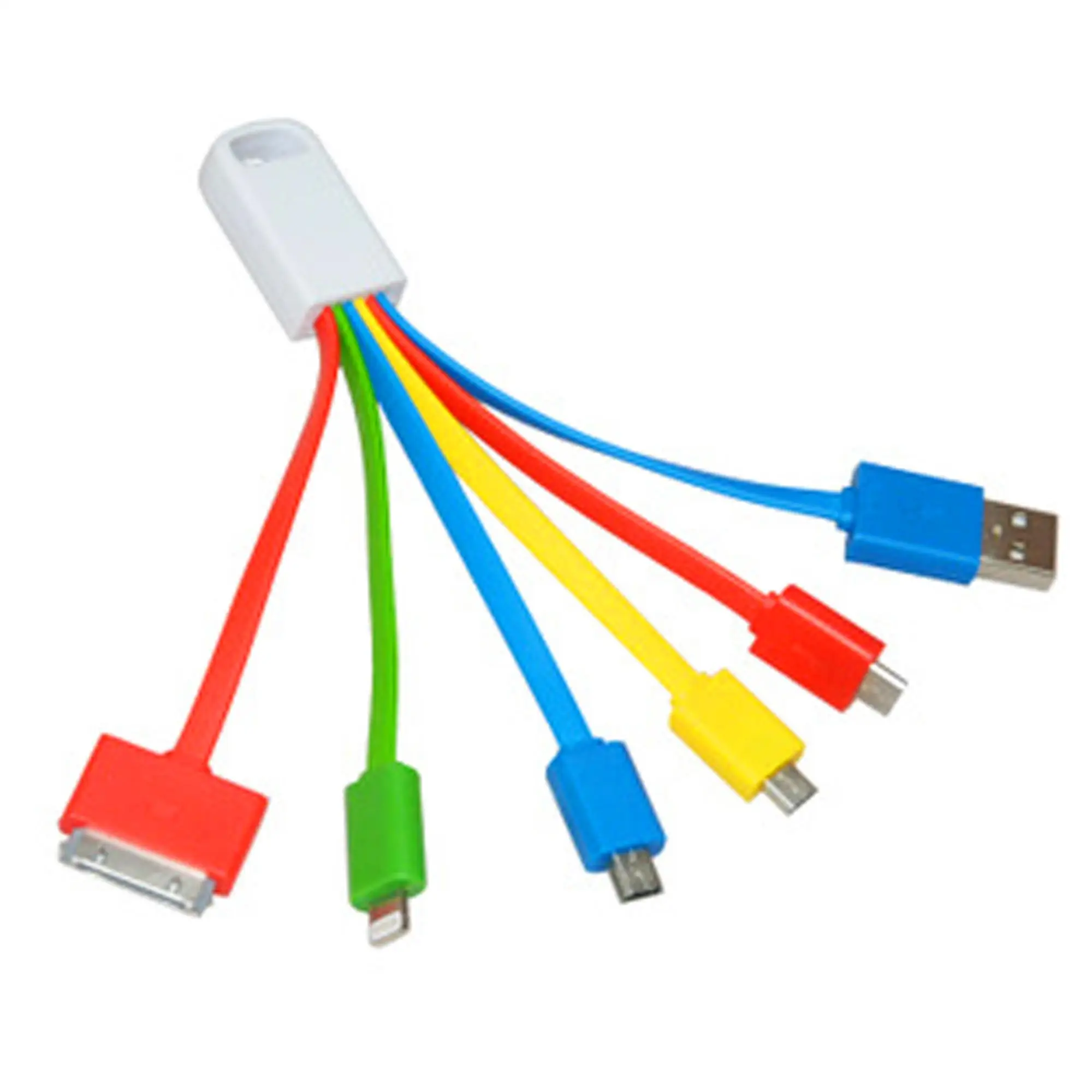 Standard 5 In 1 Multifunction Usb Charger And Data Mini Typec Cable