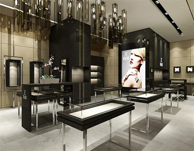 Funroad High End Jewellery Shop Counter Design Images - Buy Jewellery ...