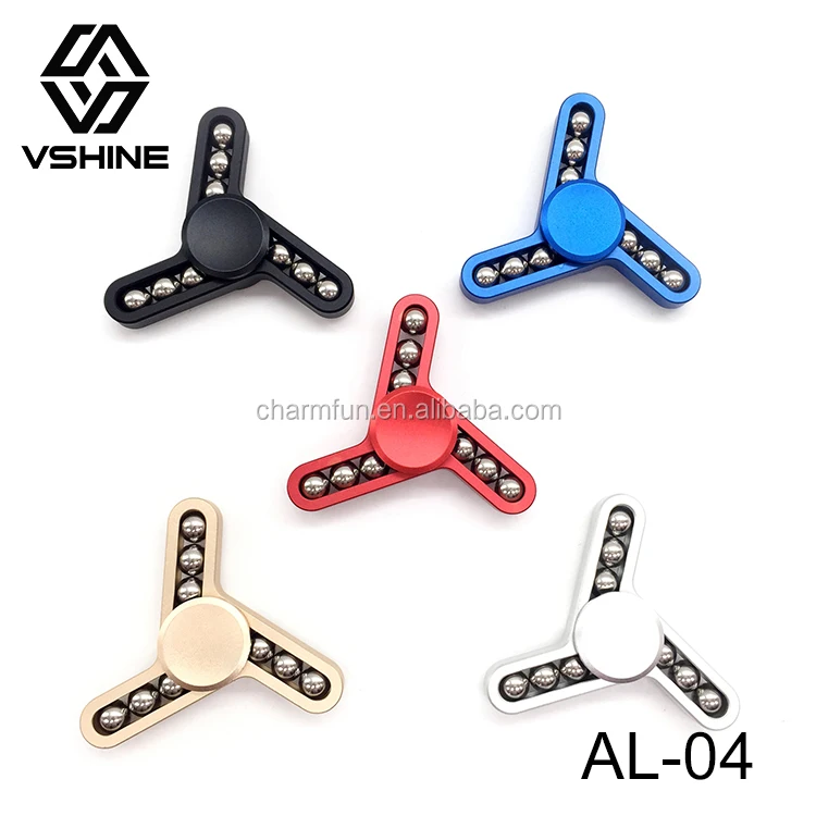 Hand Spinner Fidget Toy OCD ADHD TRI Focus Durable High Speed Ceramic Bearing